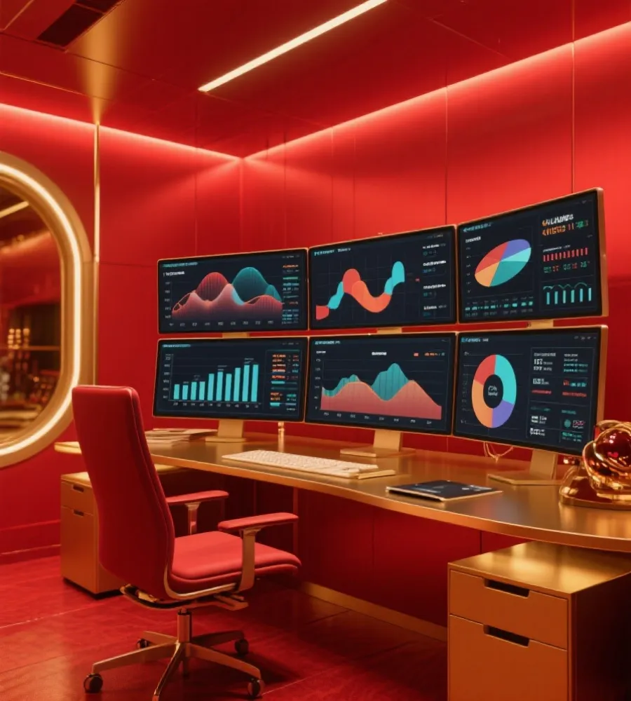 資料分析與直播追蹤示意圖